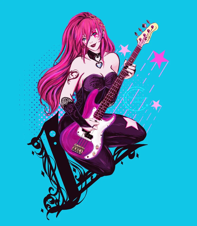 Electric Pink