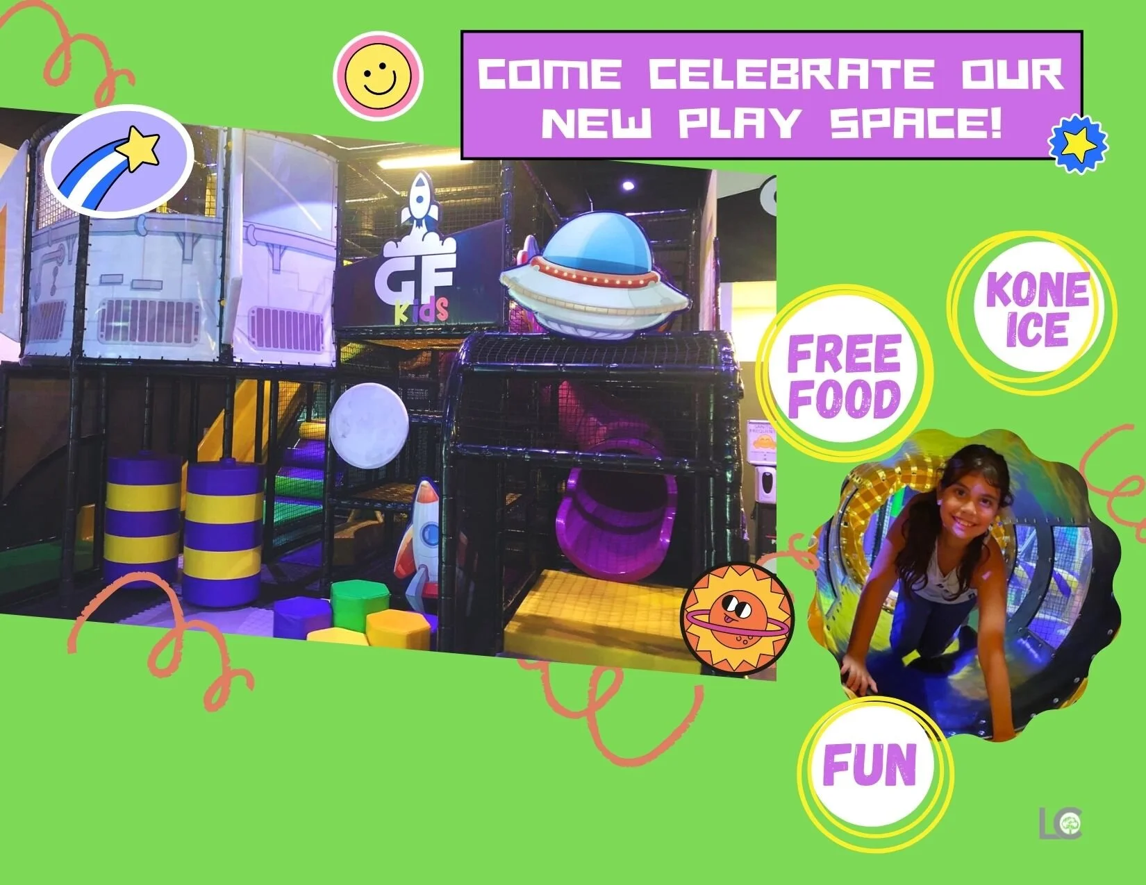 Come Celebrate The New G-Force Kids Play Place!