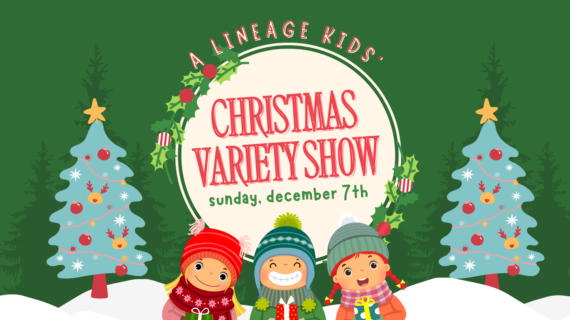 Kids Christmas Variety Show