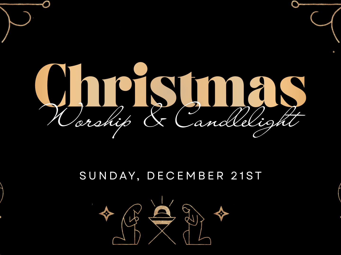 Christmas Candlelight Worship Service