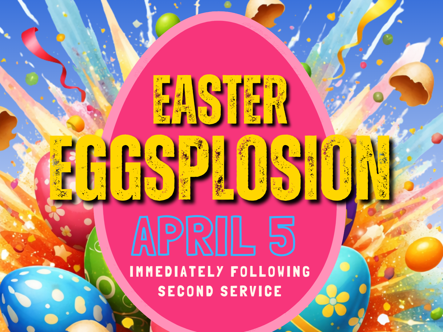 Easter Egg-splosion
