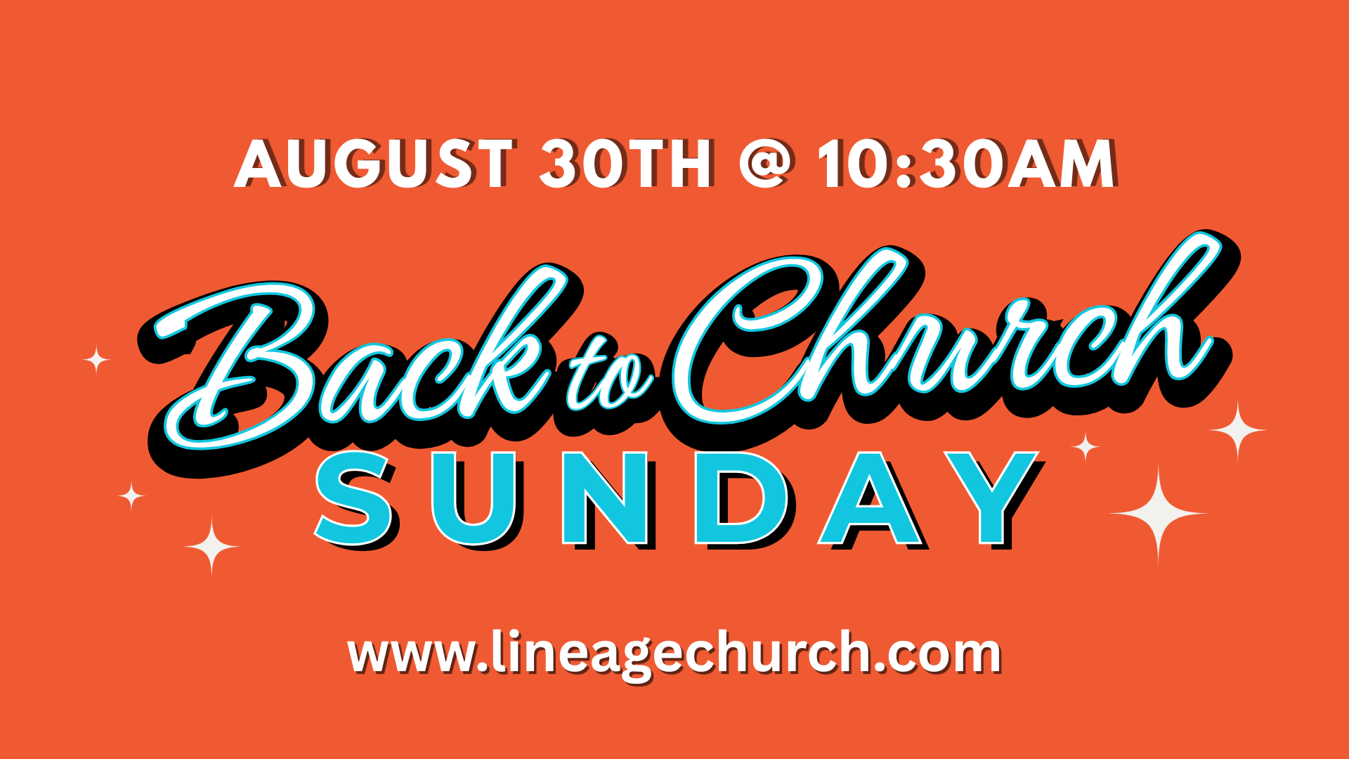 Back To Church Sunday