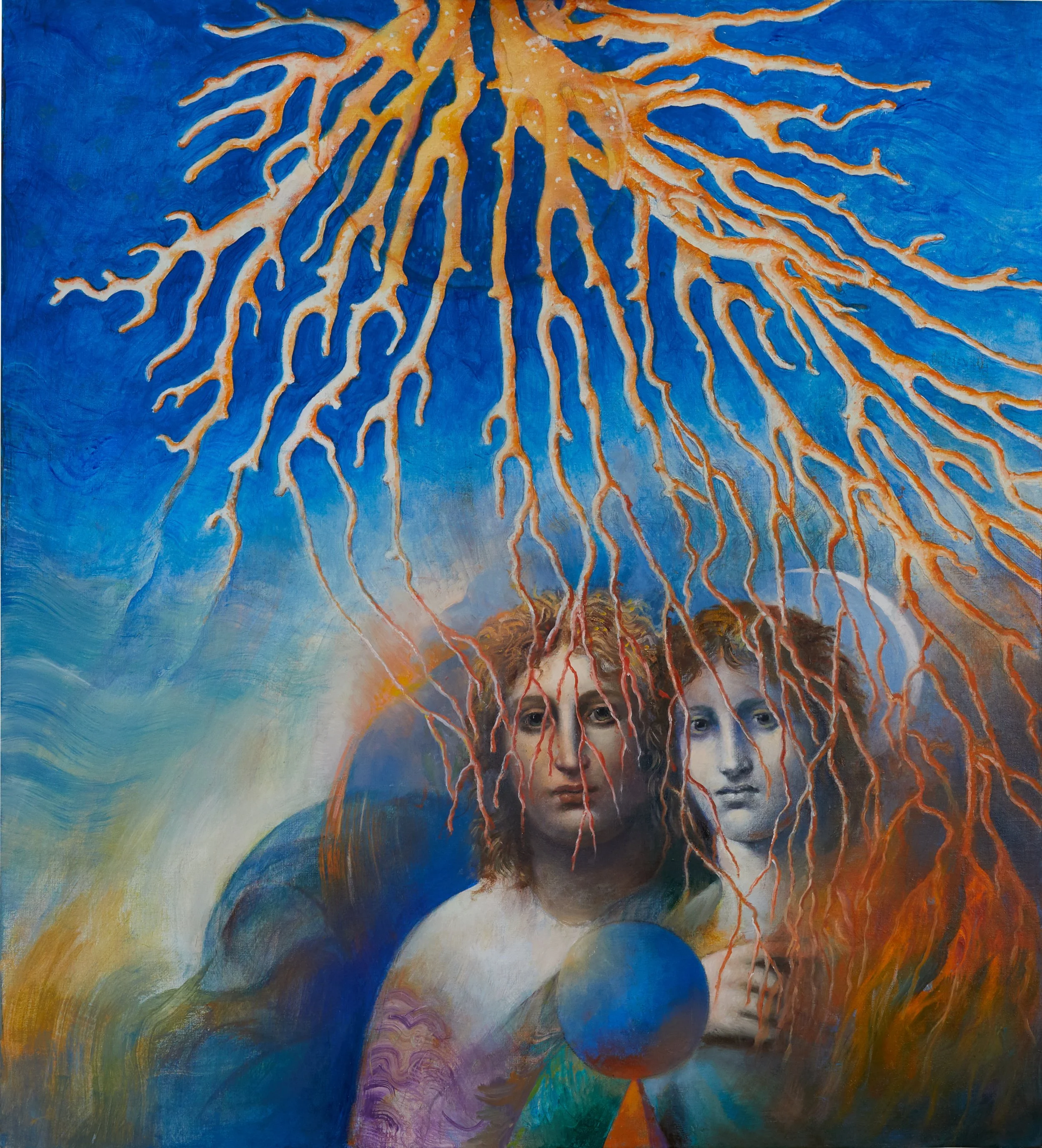 2 - Invasion 1, 2019, oil on canvas, 81 x 88 ½ cm, Collection of the Artist and Carol Lane.jpg