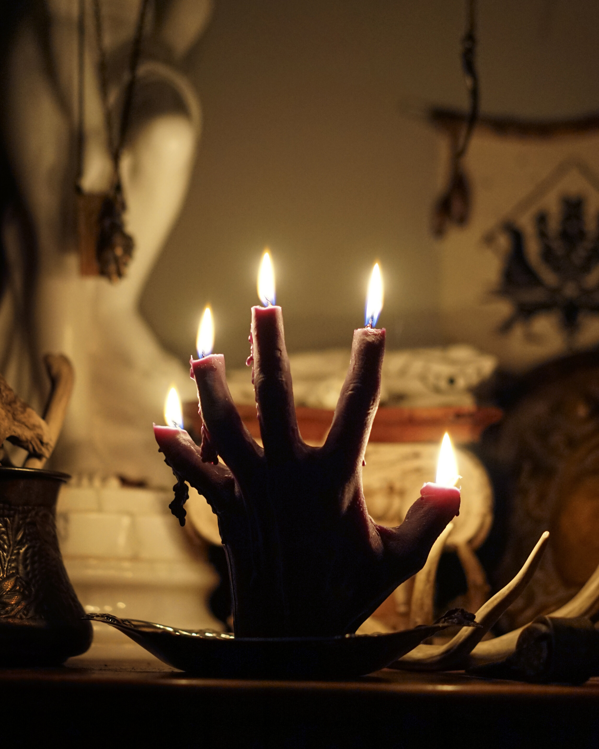 Black Hand of Glory Candle — Blossom & Burr