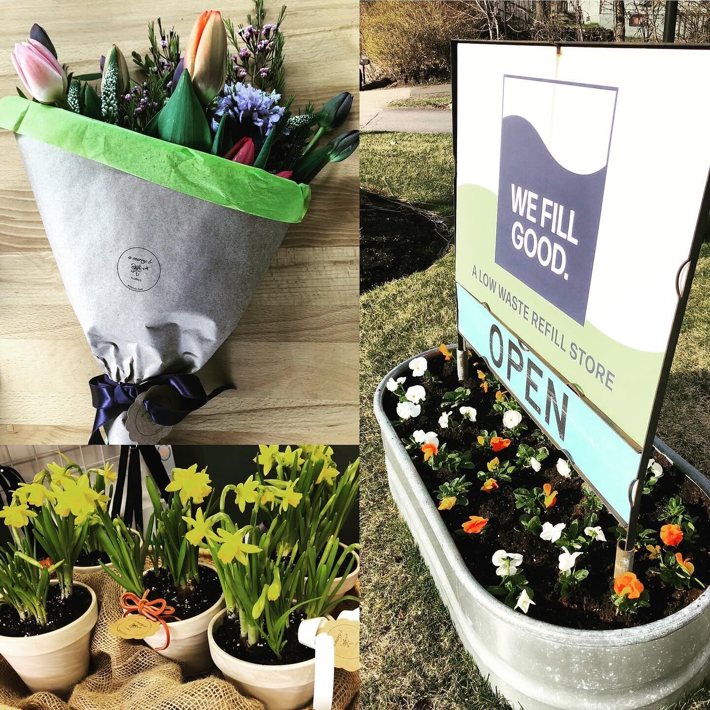 Spring Flower Pop Up!
@wefillgood 
Saturday, 3/30
11:30a-3p

🐣Stop by @wefillgood for some Easter goodies - the functional and sustainable kind, but also lovely and often locally made! Marla has stocked the shop with Easter basket treats and spring 