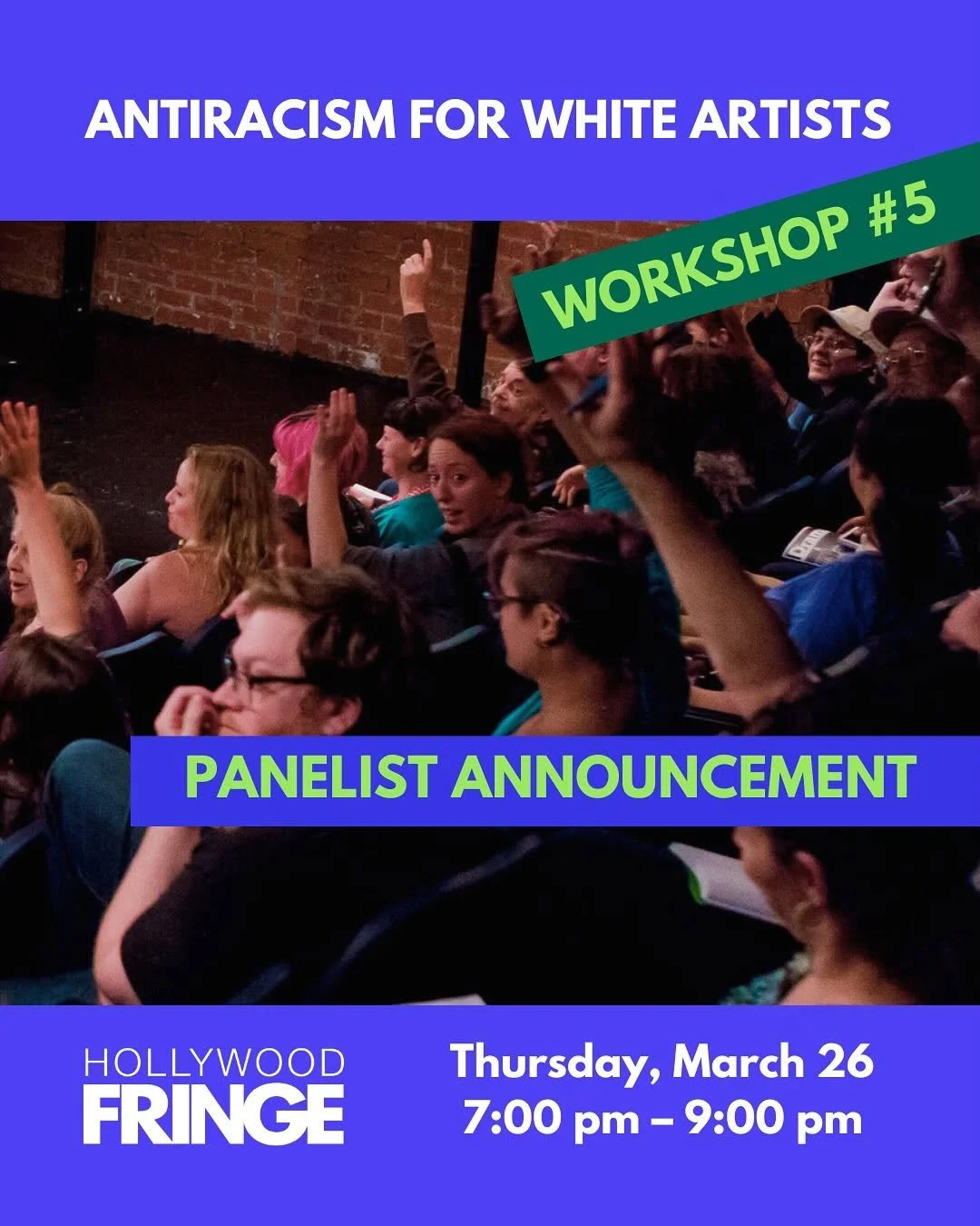 Antiracism for White Artists (HFF26)