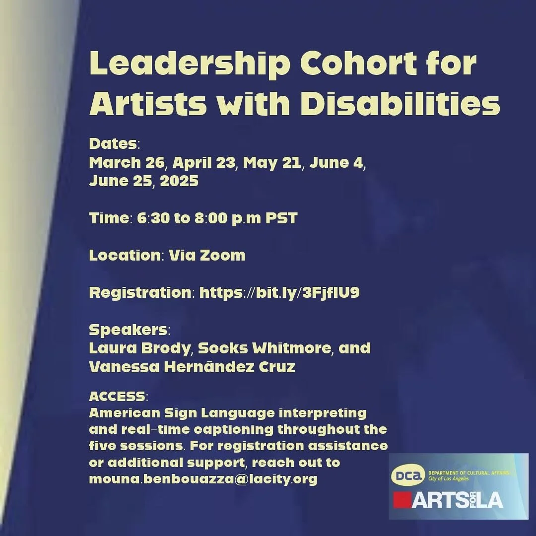 Leadership for Disabled Artists (Arts4LA)