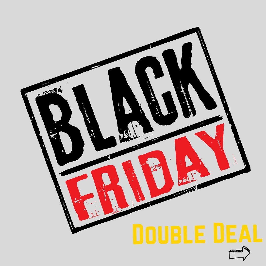 I could not resist doing a deal for Black Friday!! 2 absolute bonza offers for you.