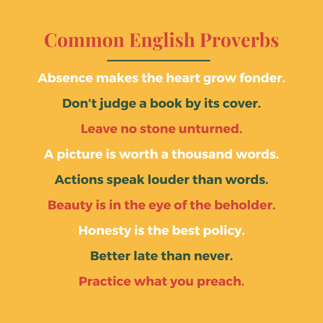 A Passion for Proverbs — Quest for Eternal Sunshine