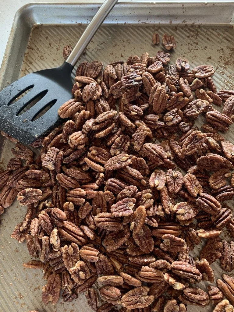 Maple Cinnamon Pecans