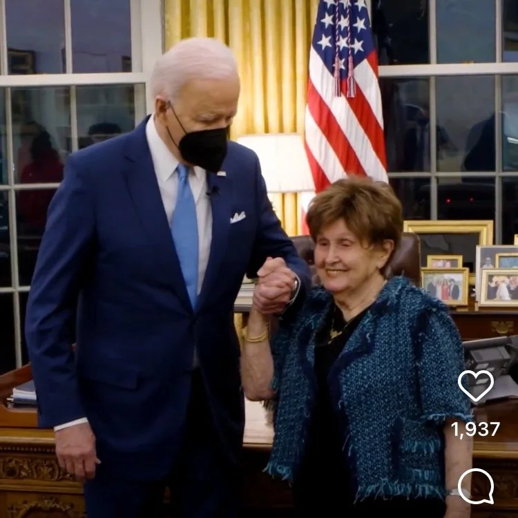 Bronia’s Afternoon with President Biden
