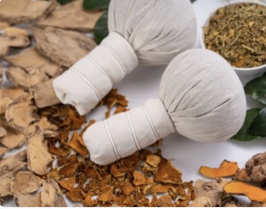Adding Thai Herbal Poultice to a Massage with Nude Touch