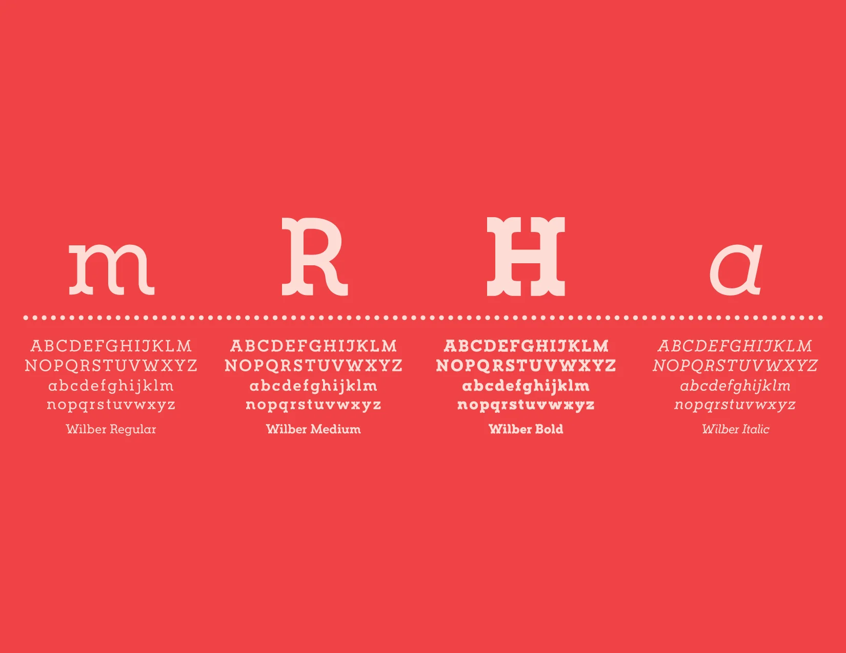 Wilber Typeface — RYAN BERNIS