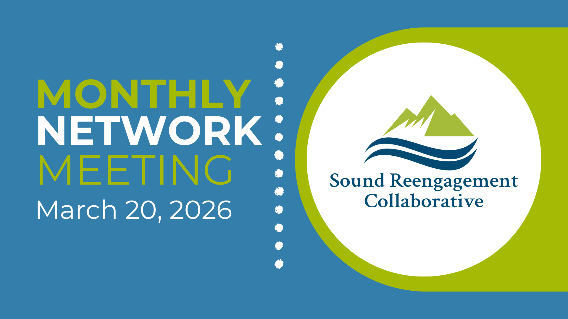 March 20, 2026 | Monthly Network Meeting