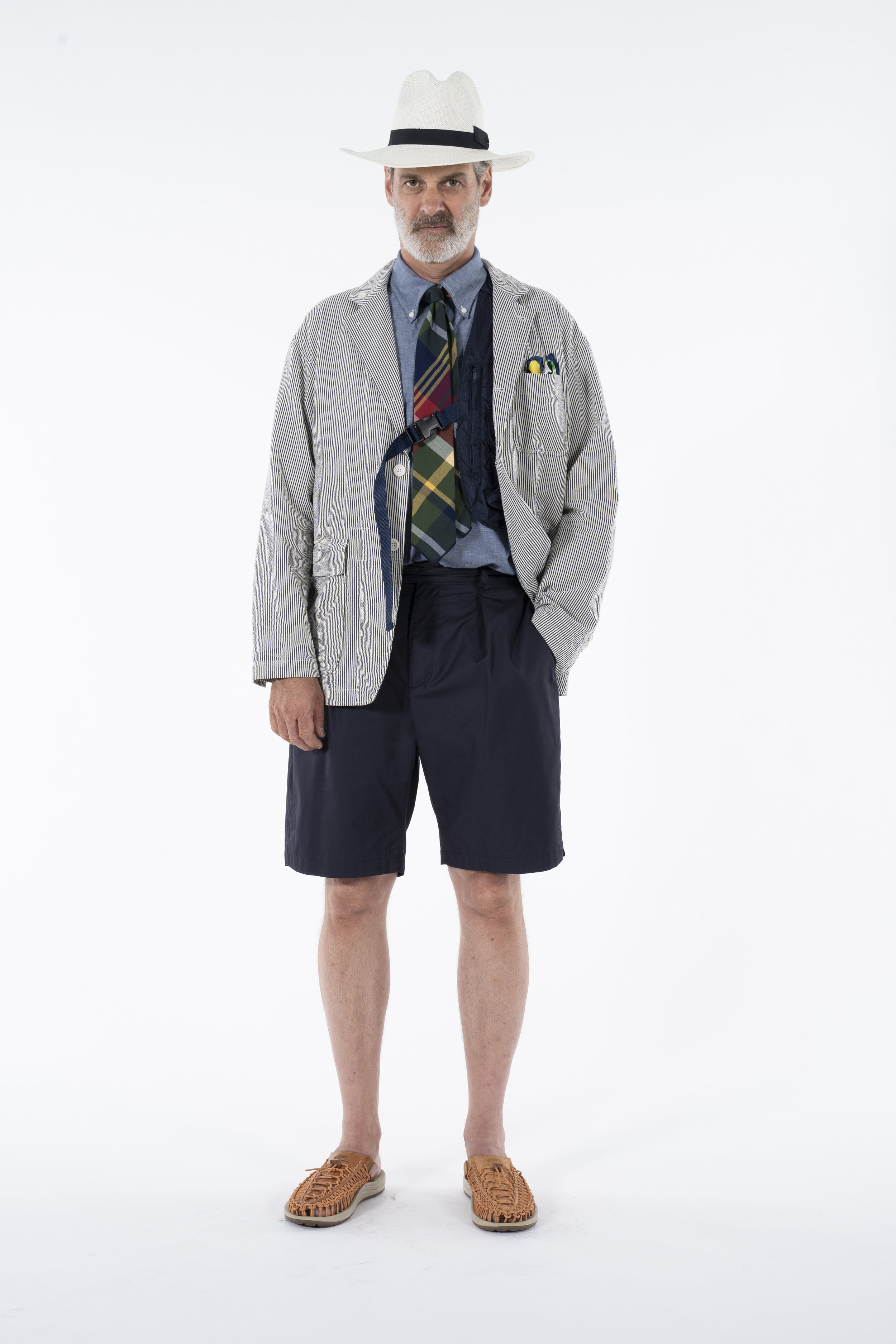 Engineered garments FATIGUE SHORTS