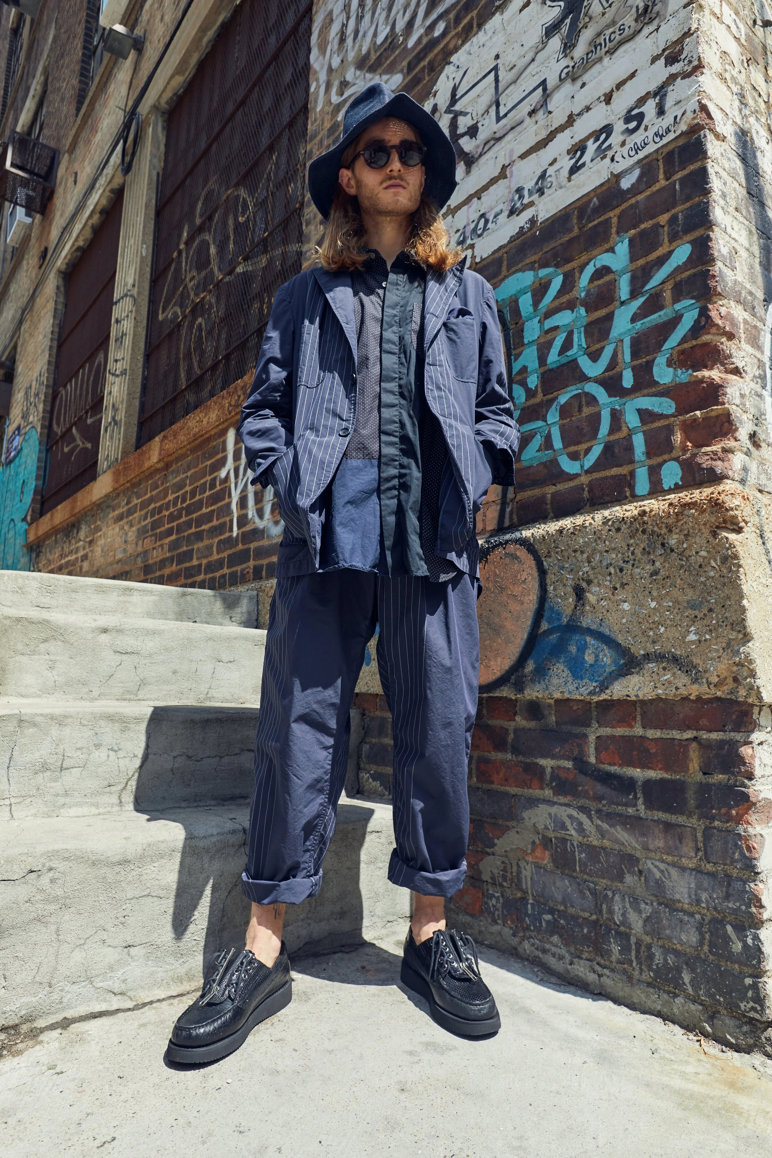 SEBAGO×ENGINEERED GARMENTS OVERLAP COMBI Engineered Garments x 