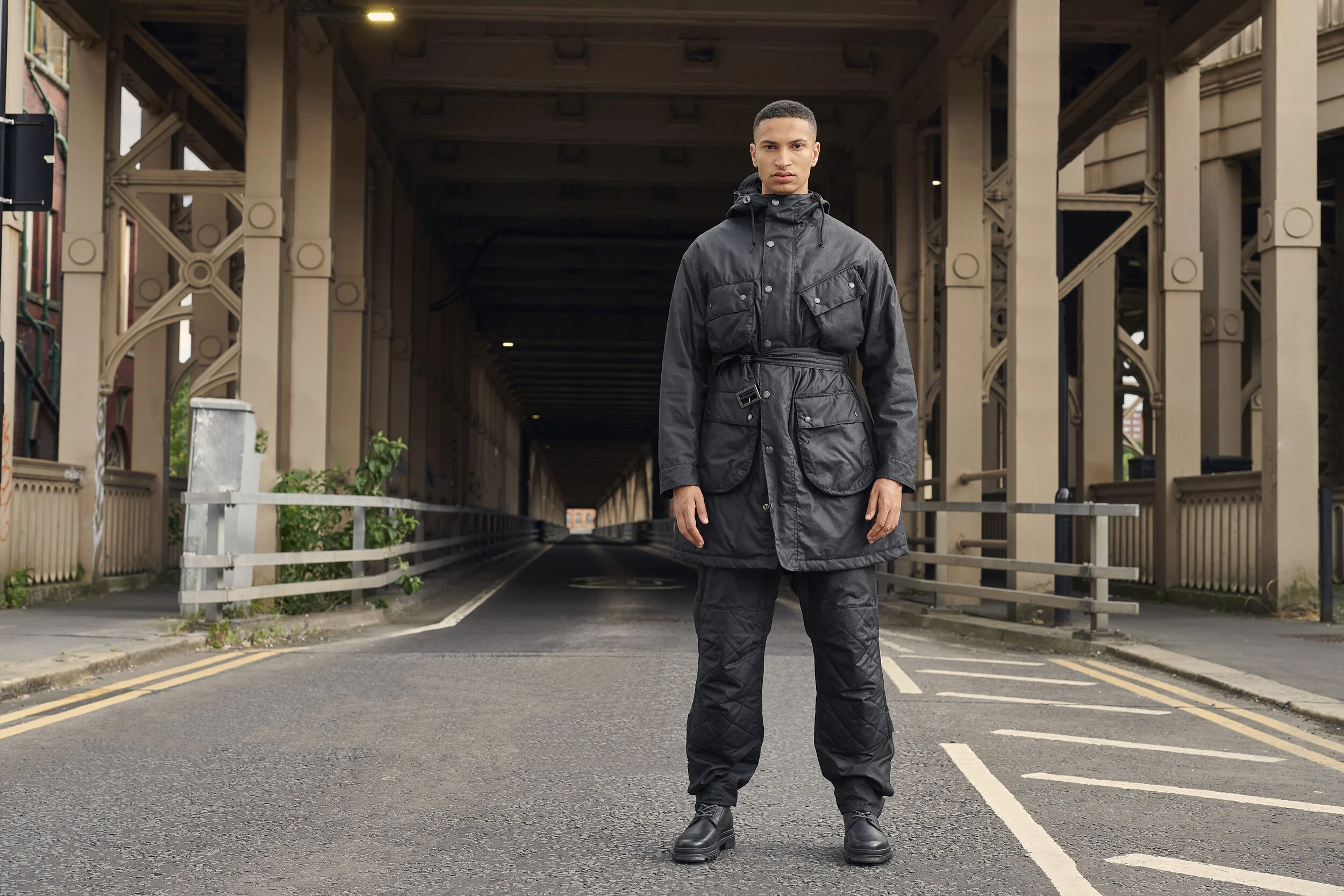 barbour engineered garments モッズコート Sサイズ barbour 