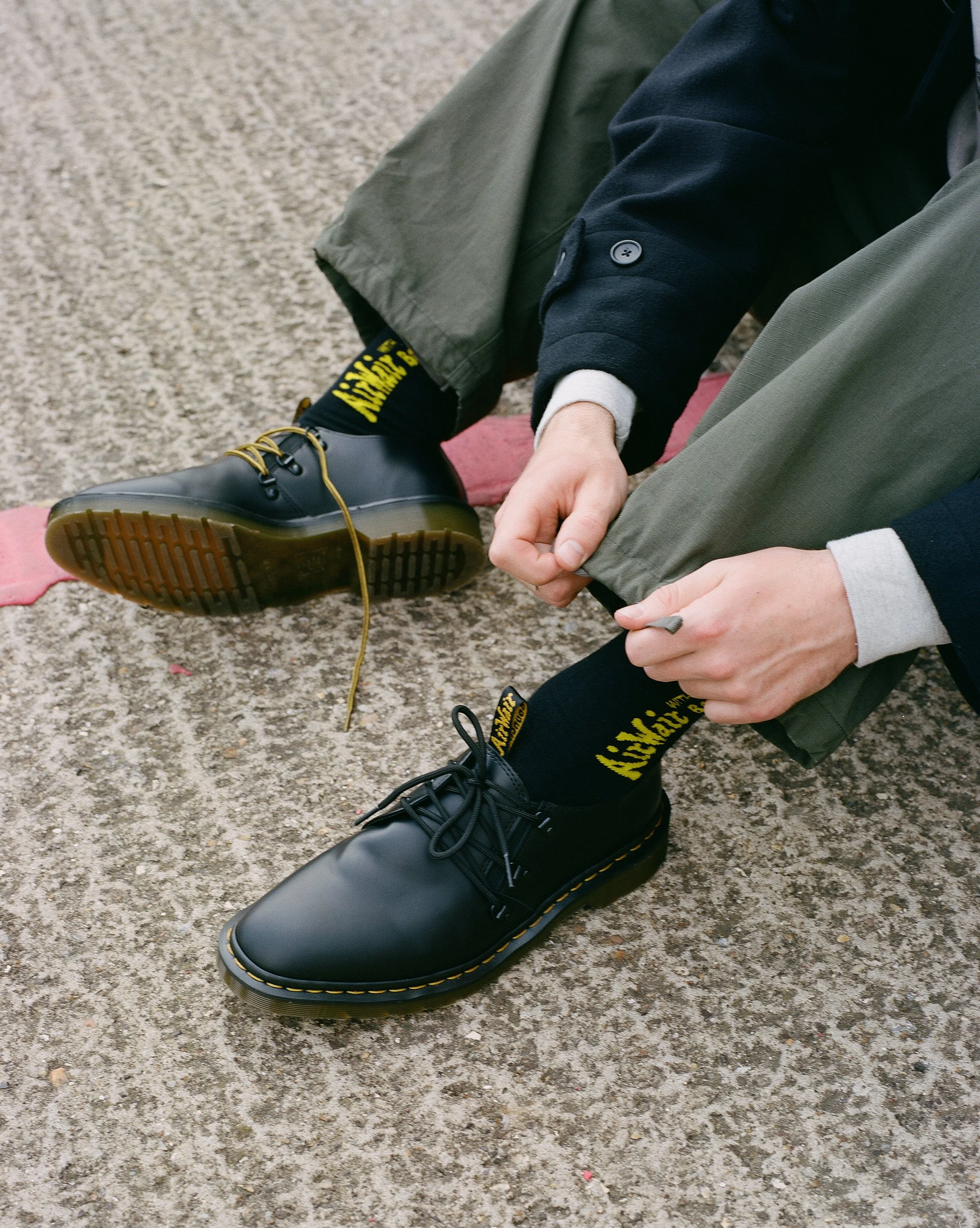 靴 Dr.Martens Engineered Garments UK10 1461 Engineered Garments x 