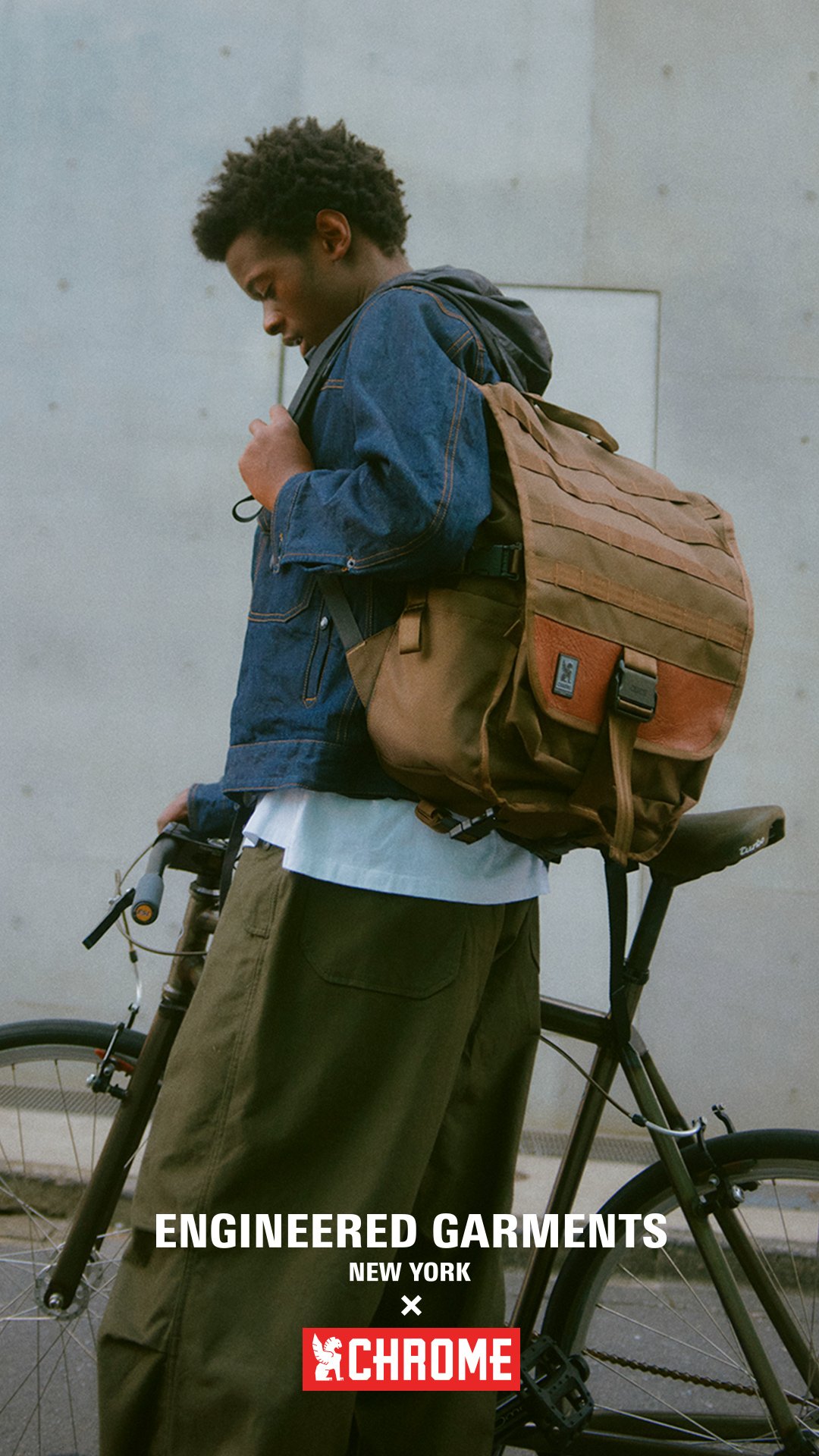 Chrome Industries x Engineered Garments Warsaw 30L Backpack Chrome Industries x Engineered Garments Warsaw 30L Backpack