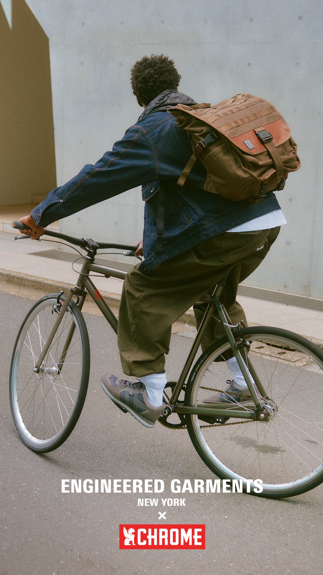 Chrome Industries x Engineered Garments Warsaw 30L Backpack Chrome Industries x Engineered Garments Warsaw 30L Backpack