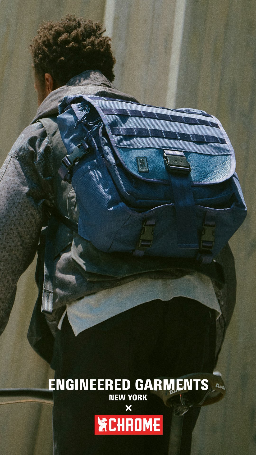 Chrome Industries x Engineered Garments Warsaw 30L Backpack Chrome Industries x Engineered Garments Warsaw 30L Backpack