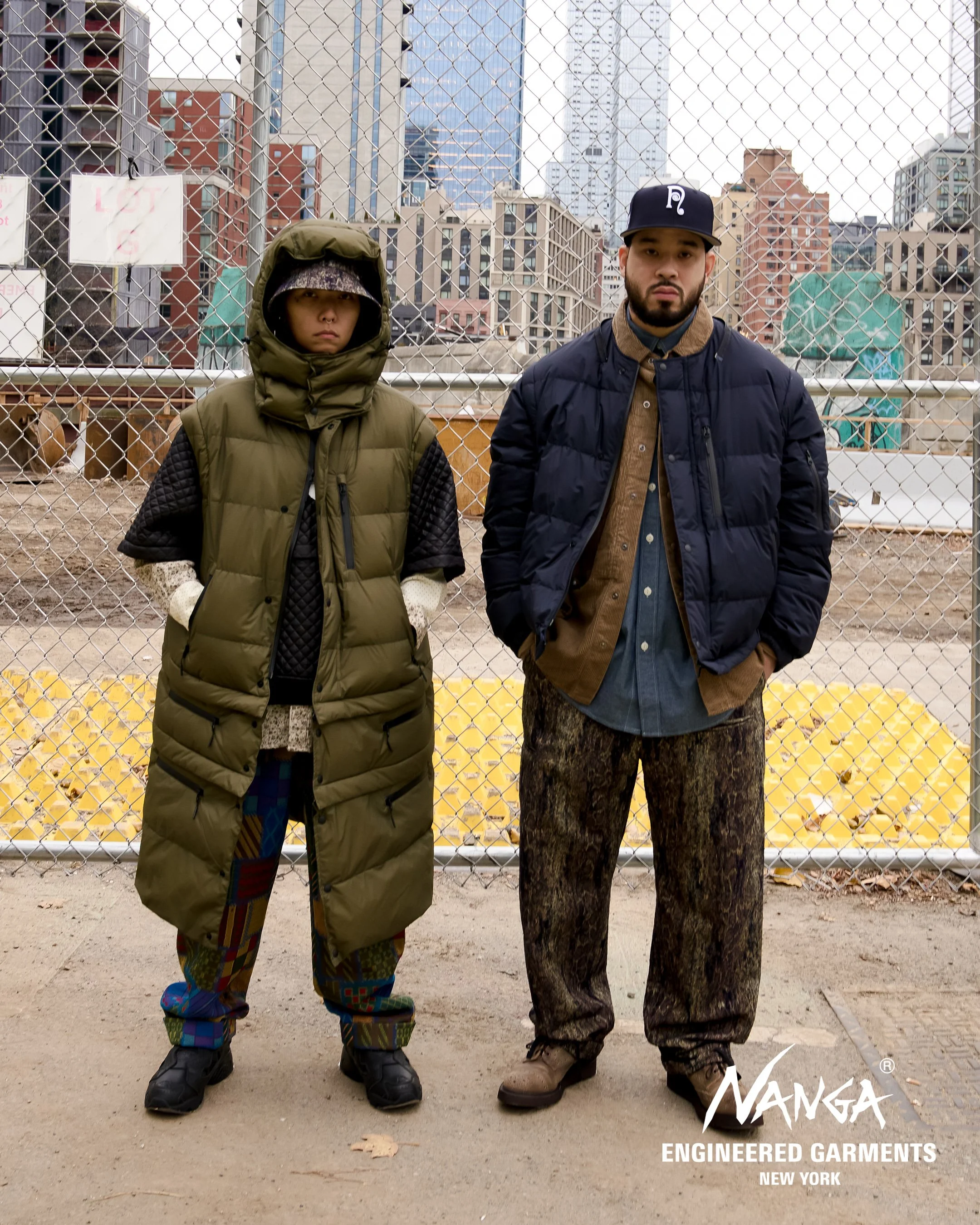 Engineered Garments x Nanga - Detachable Down Coat FW25