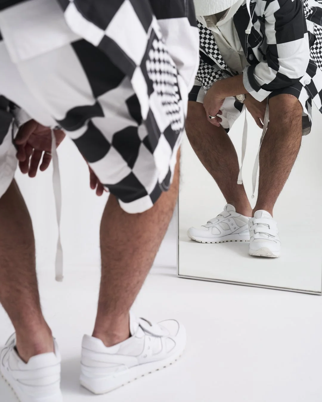 Shadow Garments Saucony X Engineered Garments - Shadow Velcro — Engineered Garments