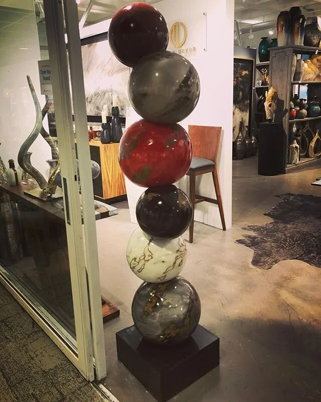 Another cool find at January Market!!! Don&rsquo;t forget new accessories, lamps, and chandeliers have arrived at our showroom!!! #manoirsnashville #nashville #americasmartatl #accessories #sculpture #art #lamp #lamps #chandelier #lighting #nashville
