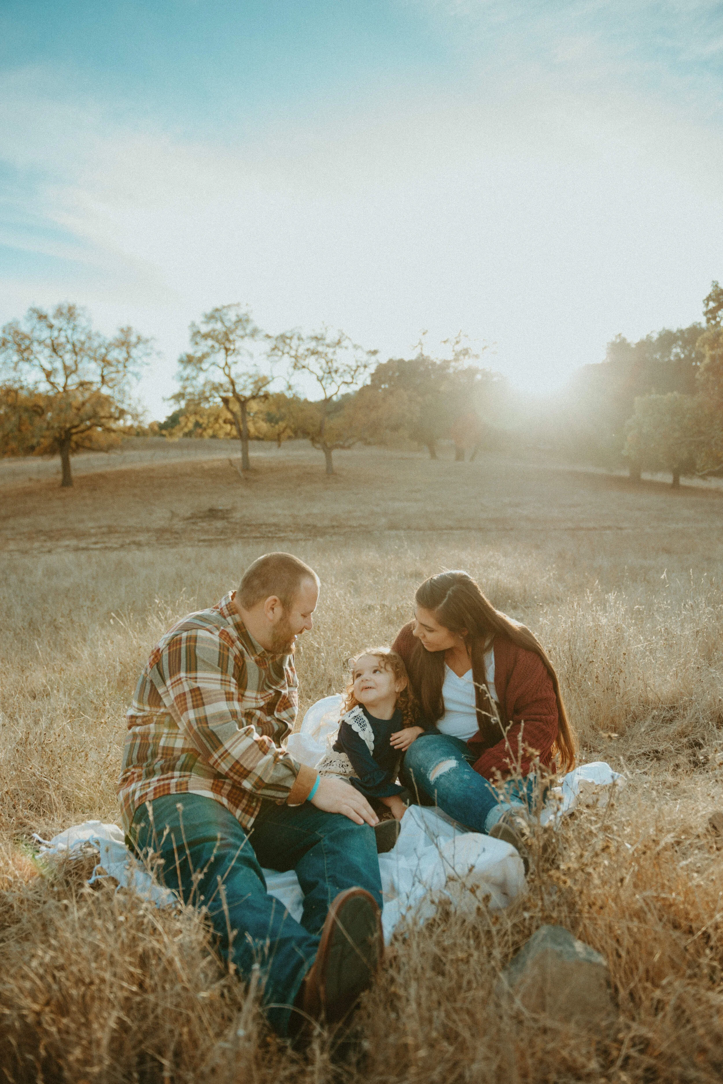 Gilroy Morgan Hill Family Photoshoot