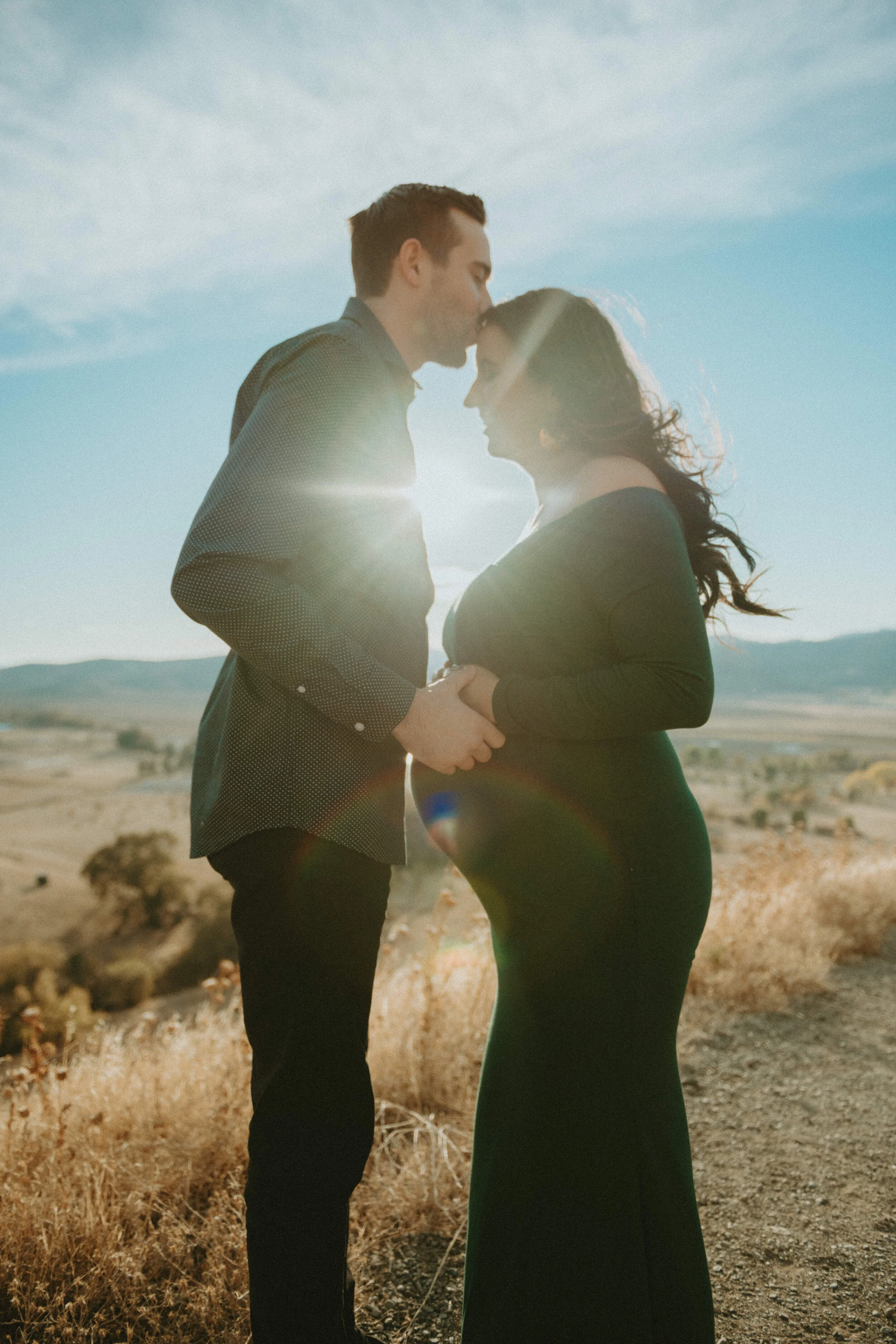 Davis Golden Hills Maternity Photoshoot