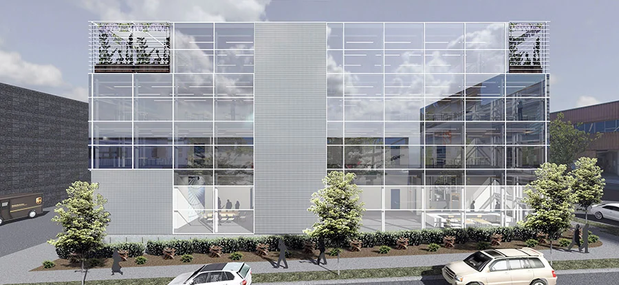 CLT office building