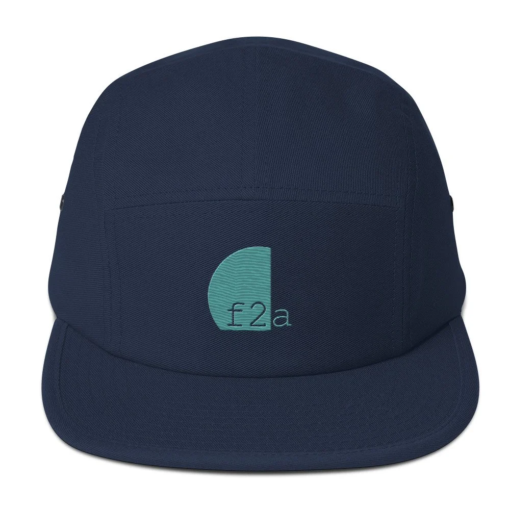 Five Panel Cap- Majestic Blue