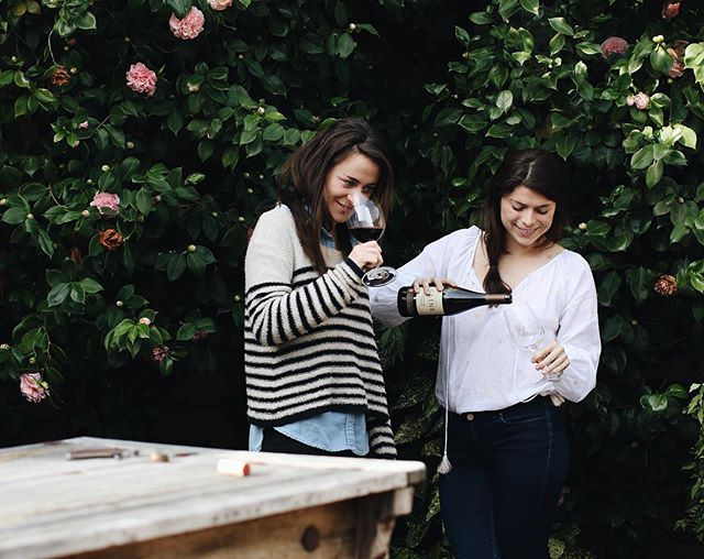 We thought it was time to introduce ourselves,👋 we are 2nd generation vintners, Megan and Hilary Cline!

We started gust in 2017 and we&rsquo;re finally getting close to our inaugural release of Chardonnay and Pinot Noir from the Petaluma Gap! 
This