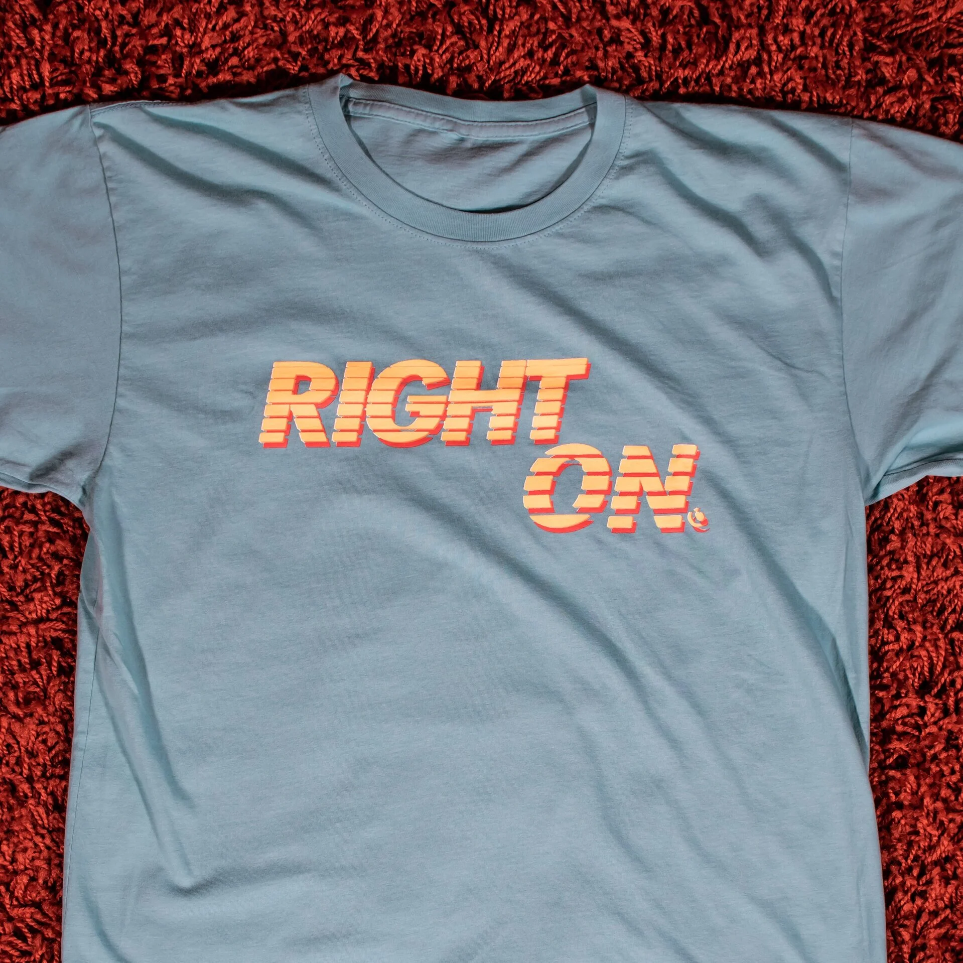 Right On T-Shirts (High Dive Blue)