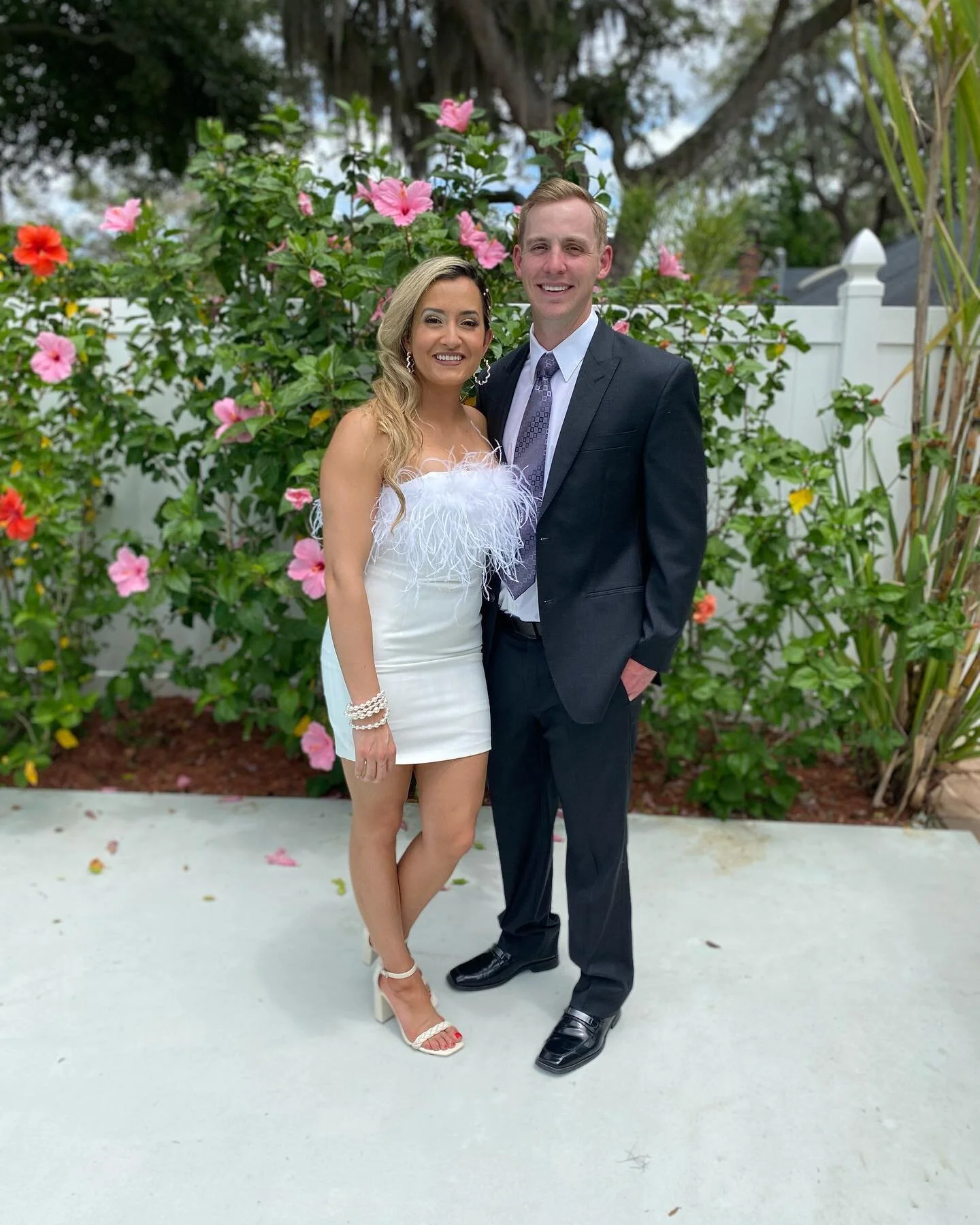 One month until I get to marry my best friend @angelisdiaz_ 🥰 Thank you for everything you do for me and Lila Girl. We love you!