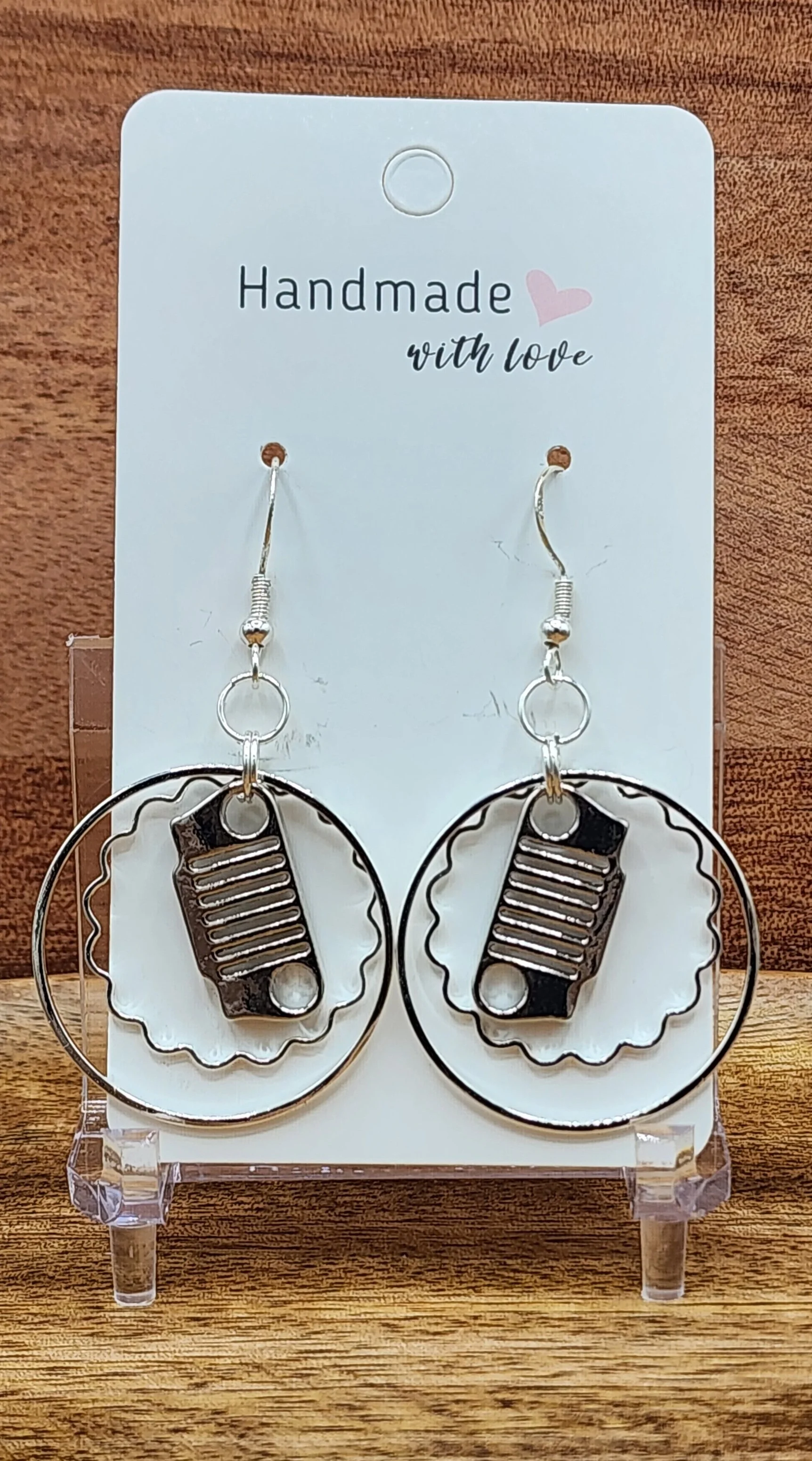 Circle Sprocket TJ Earrings