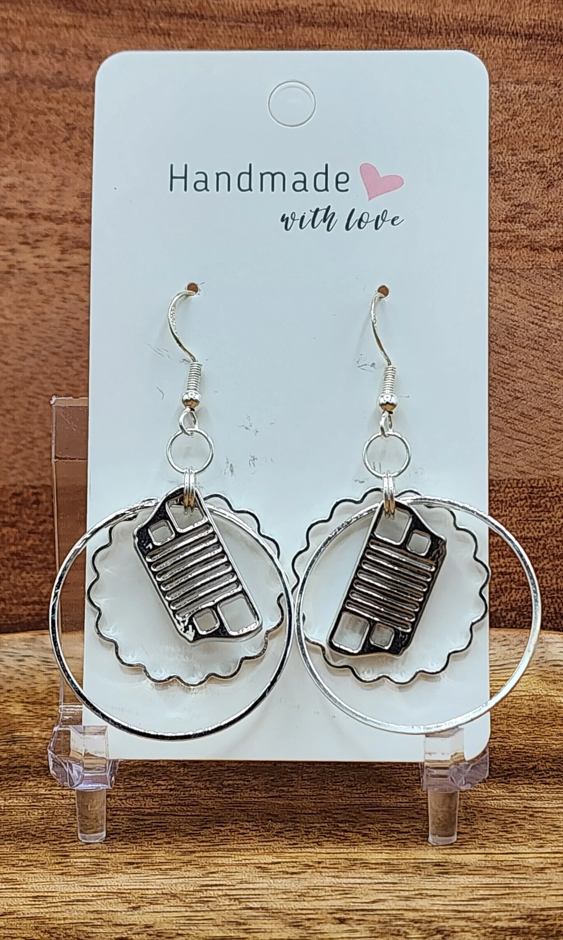 Circle Sprocket YJ Earrings