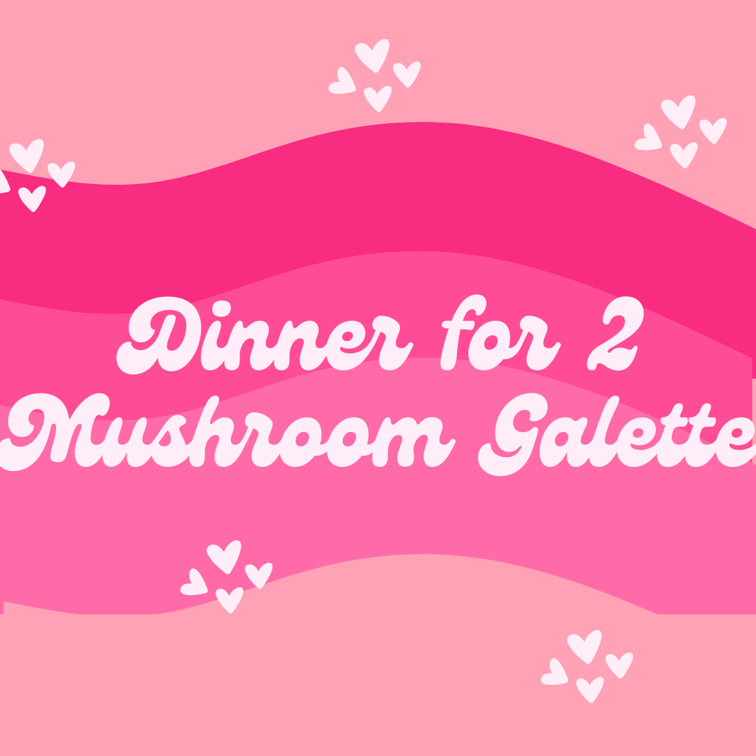 Mushroom & Herb Galette Dinner for 2
