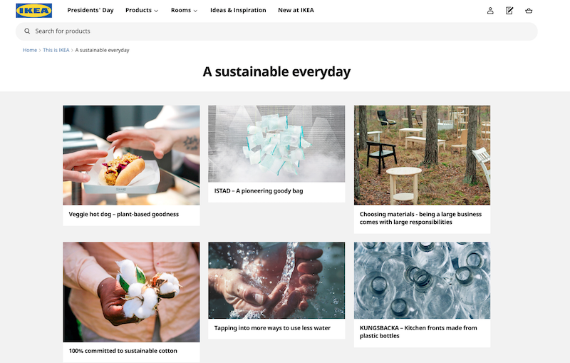 This is IKEA, A sustainable everyday