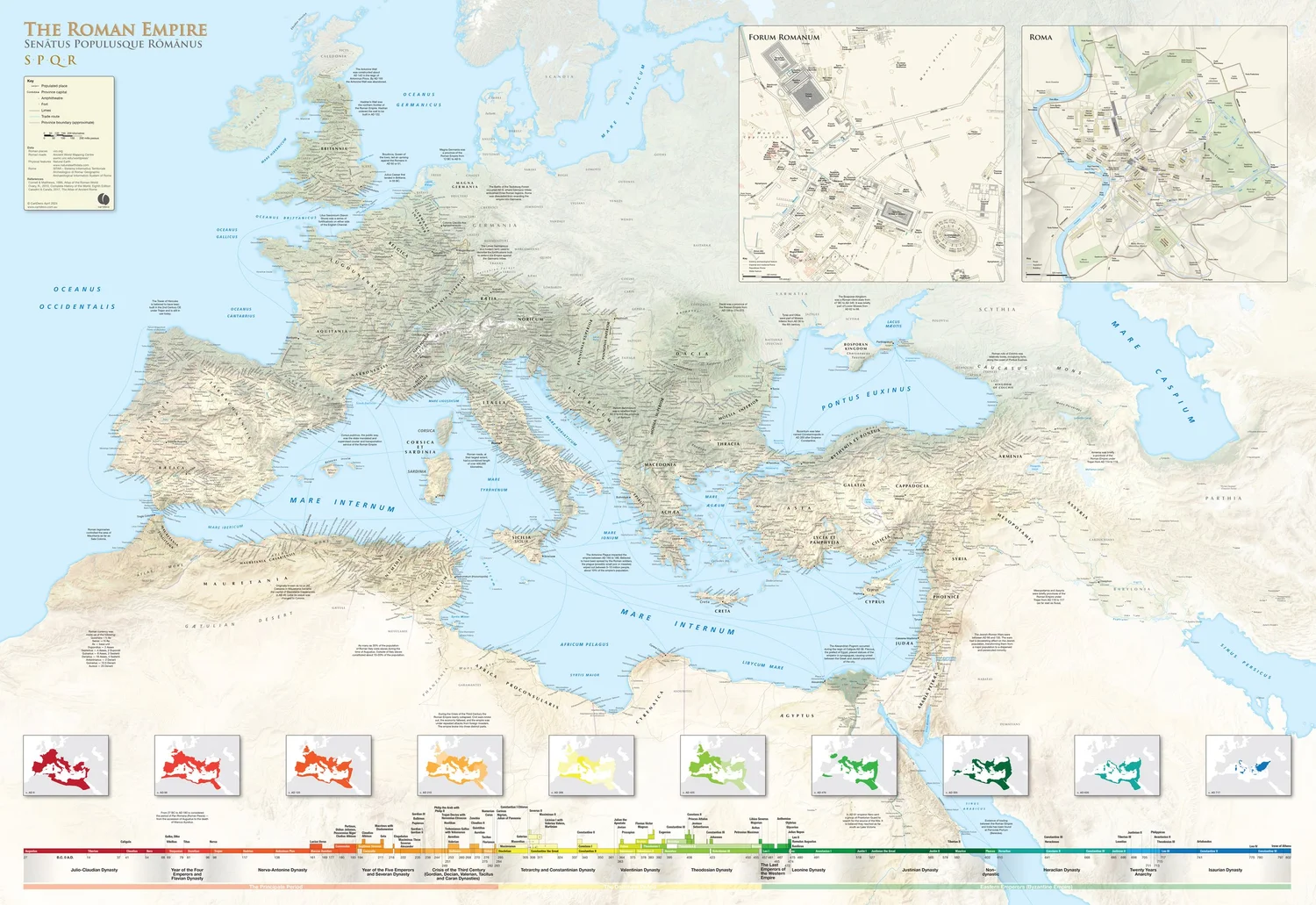 Fall Of The Roman Empire Map File:Roman Empire With Provinces In 210