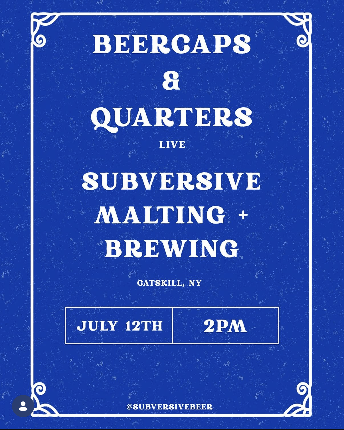 Live Music from Beercaps &amp; Quarters