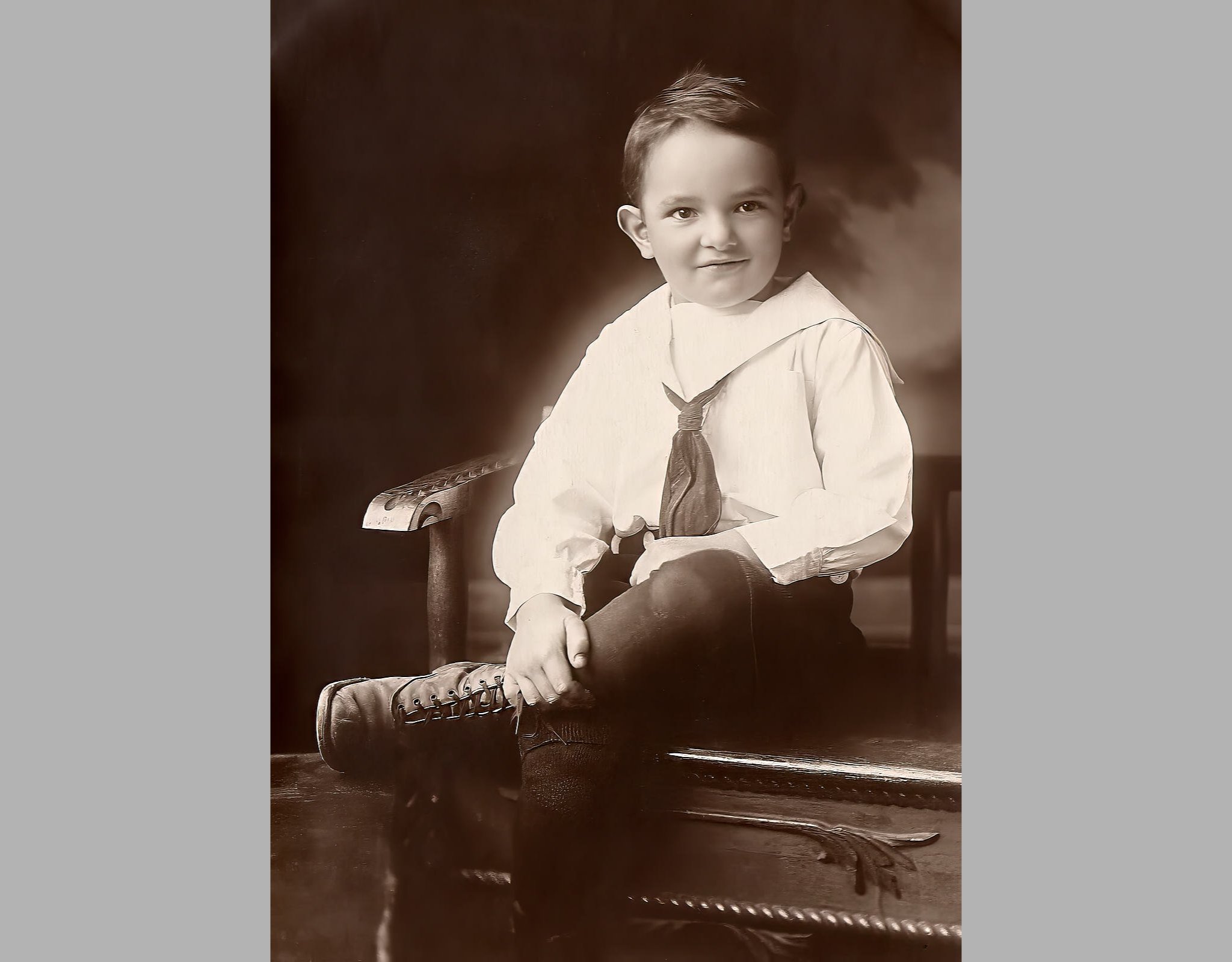 Robert Oak Nevitt - about age 5