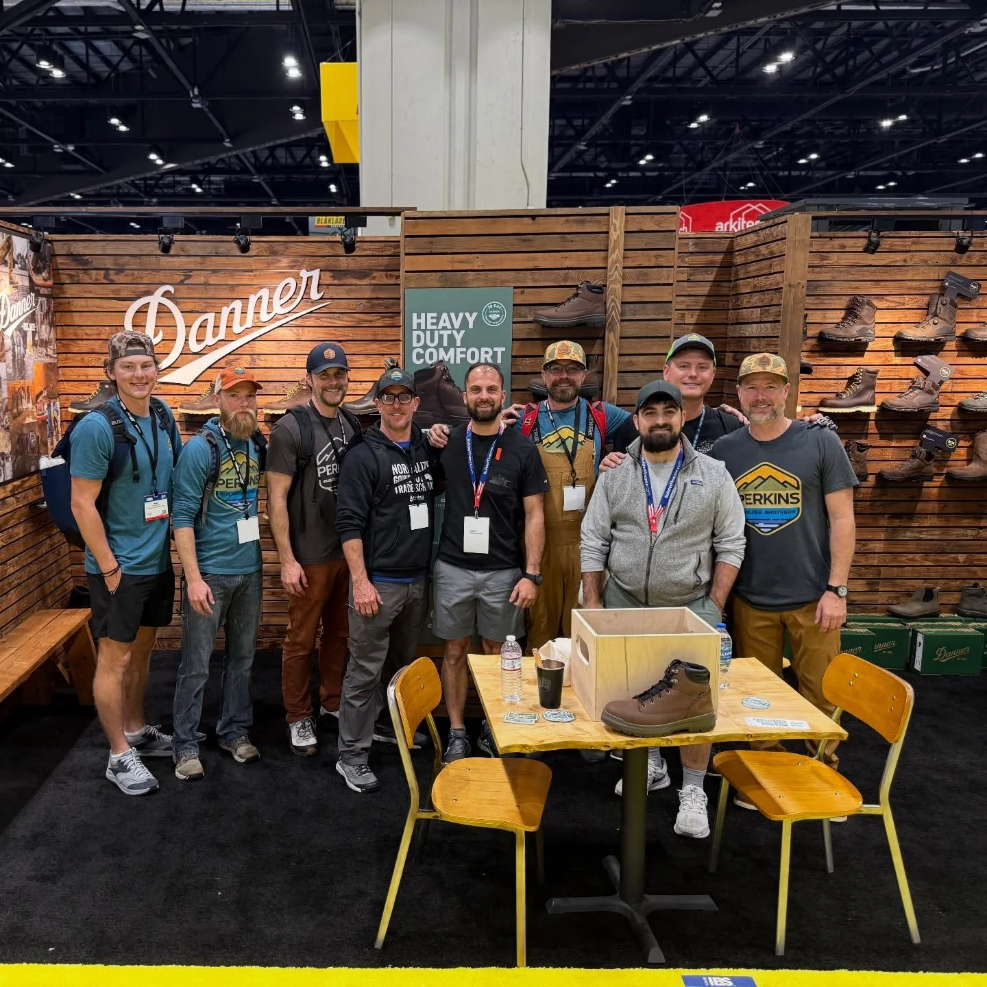 We&rsquo;re having a great time at the International Builder&rsquo;s Show, getting to learn from the different booths, and meet other companies and the cool people behind them!  @perkins_builder_brothers 
.
.
.
#nahbibs2026 #ibs2026 #tektoncontractin