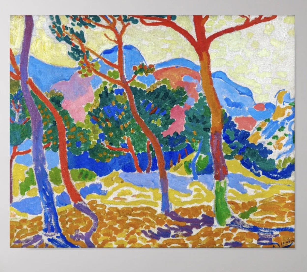 The Trees of Collioure