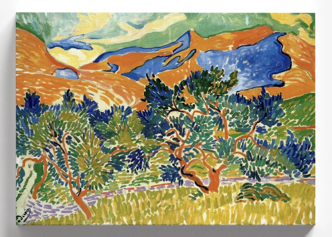 Mountains at Collioure 1905