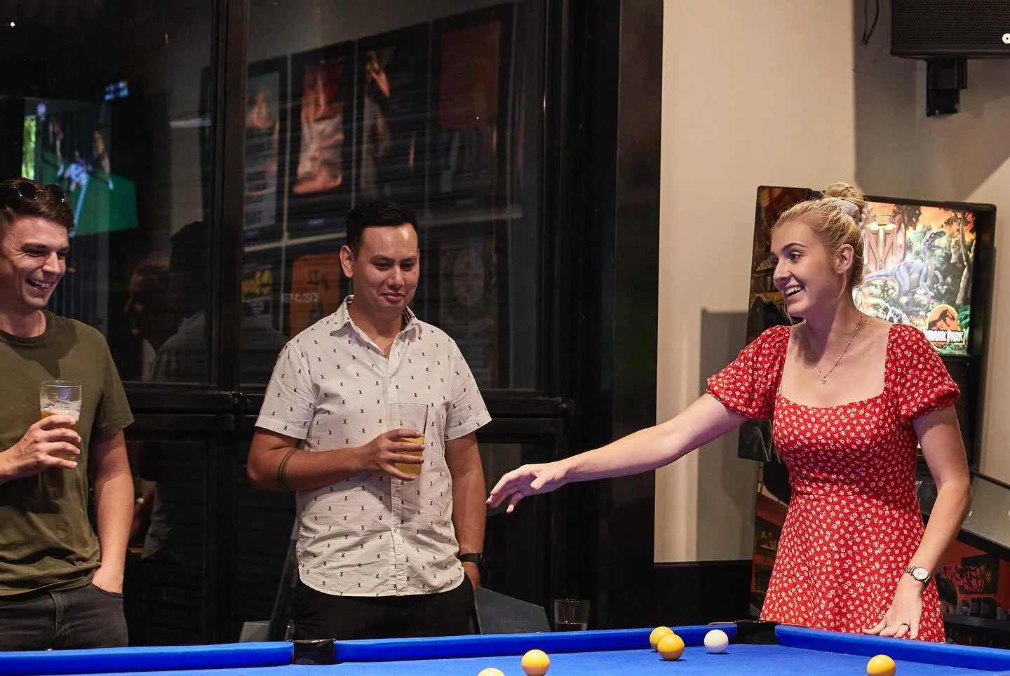 It may be wet and cold but we&rsquo;ve got you covered. Join us for dinner in our cosy front room (kids eat free on a Wed*), have a game of pool or watch live sport in our Sports Lounge, or enjoy the fresh air in our heated, covered beer garden. 

*w