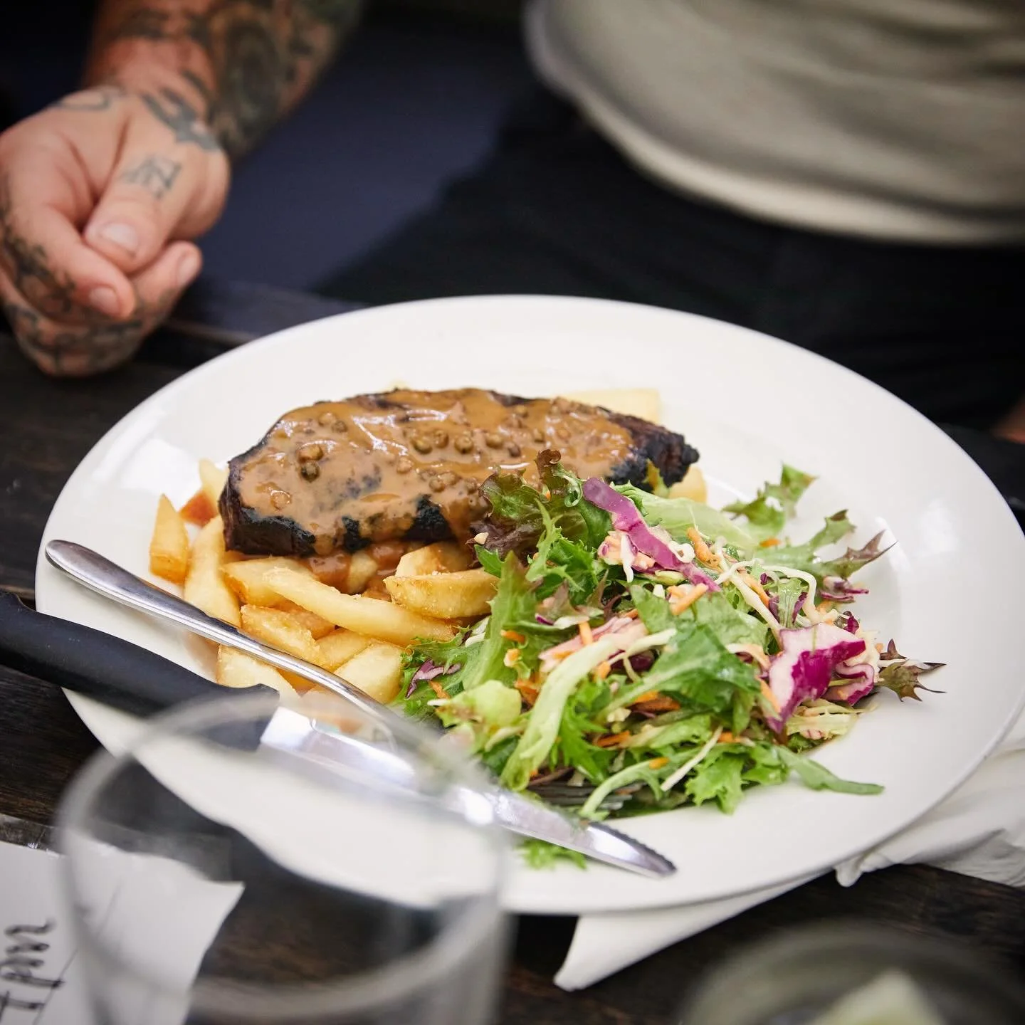 It&rsquo;s Steak Day! Join us for lunch or dinner on Tuesdays and enjoy a steak with chips, salad and your choice of sauce from just $21!

So, go on. Why not make the most of the last days of summer, relax in our beer garden and let us do the cooking