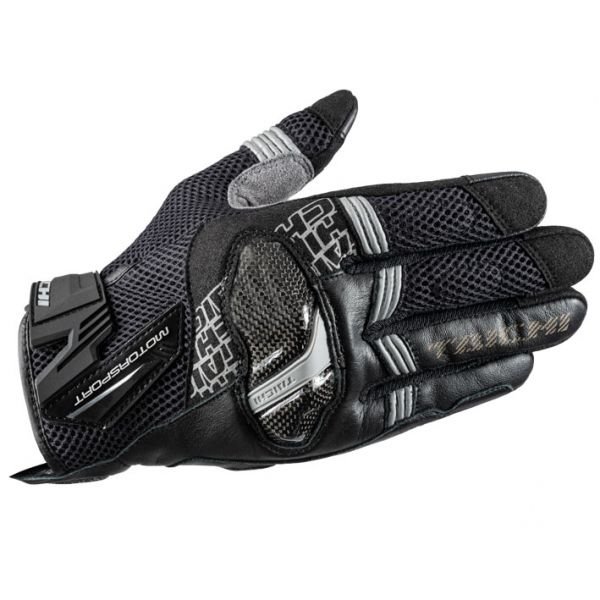 RST410 RSTaichi Mens Perforated leather Motorcycle Mesh Gloves Black Red White 