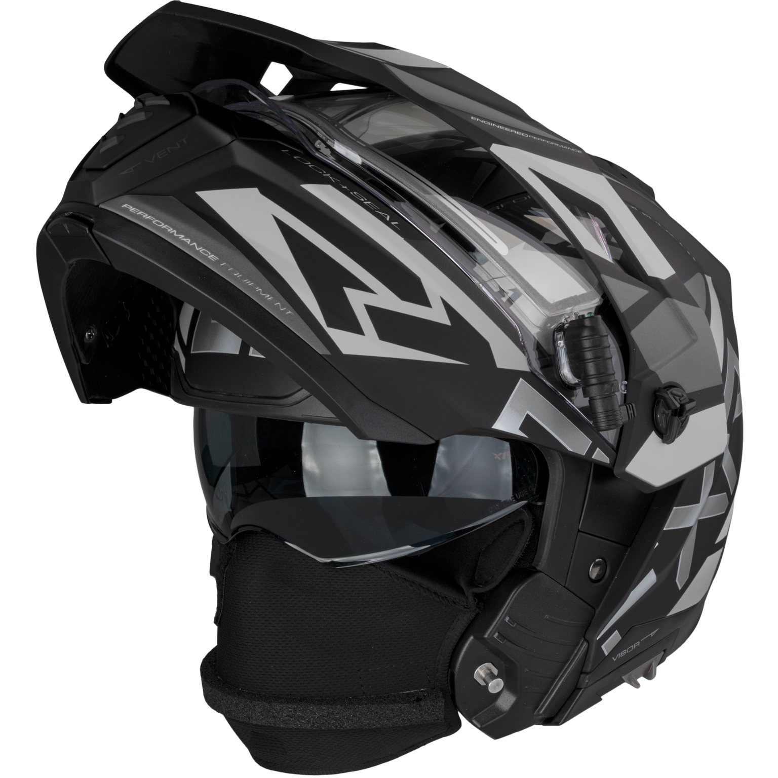 FXR MAVERICK X Modular Snowmobile Helmet front left - up