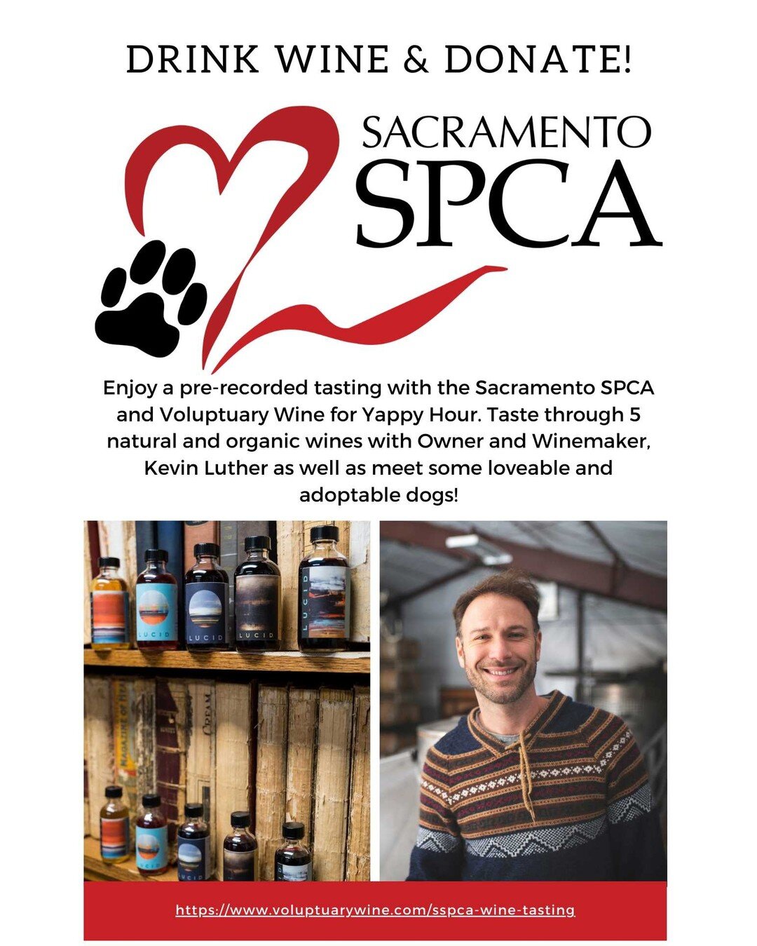 Missed our May #fundraiser with the @sacramento_spca? Not to worry, we recorded the tasting! So all you need to do purchase #winetasting kit, and if you so choose make an additional donation. We'll be donating up to 30% of every kit sold and match do